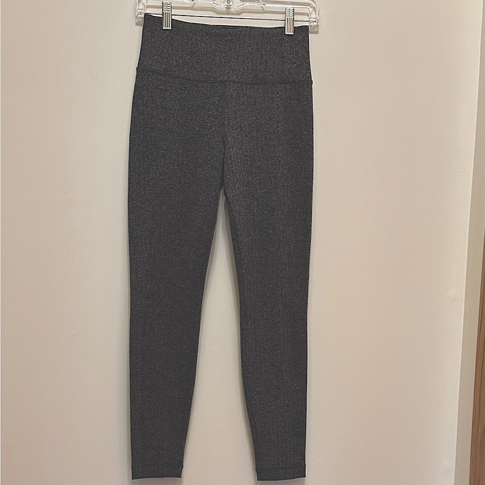 NWOT Athleta Delancey Herringbone Tight Black | Grey Skinny Fit Size XS Women's